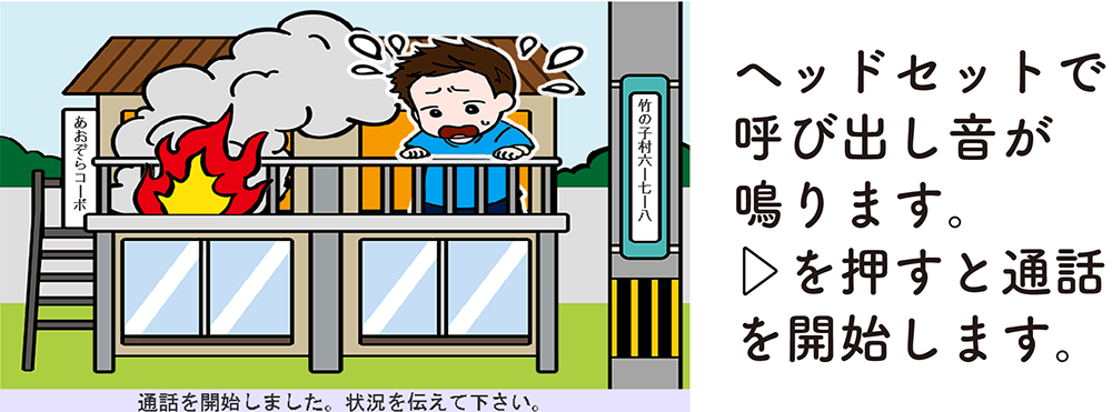着信画面
