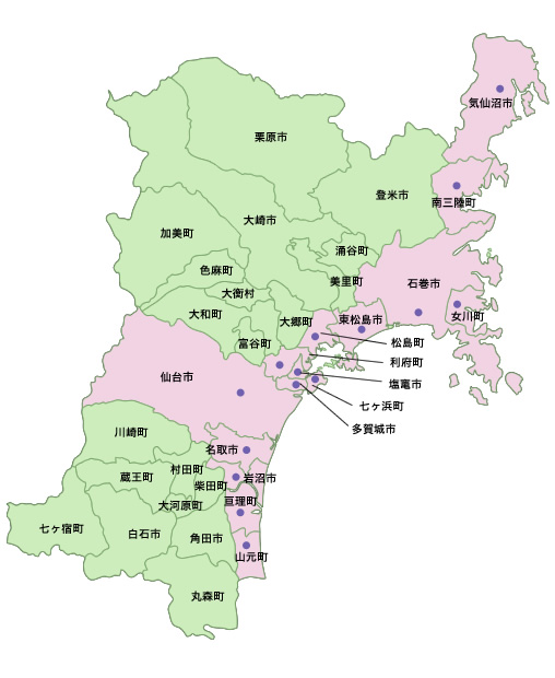 岩手県被害状況MAP